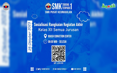 Sosialisasi Rangkaian Kegiatan Akhir Kelas XII