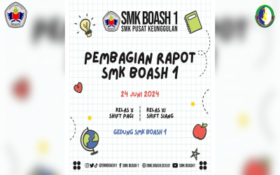 Pembagian Rapot SMK Boash 1