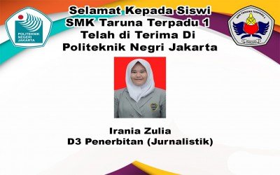 Selamat Telah Masuk Politeknik Negeri Jakarta