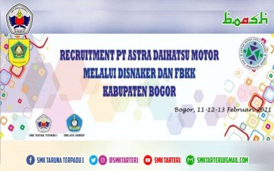Recruitment PT Astra Daihatsu Motor
