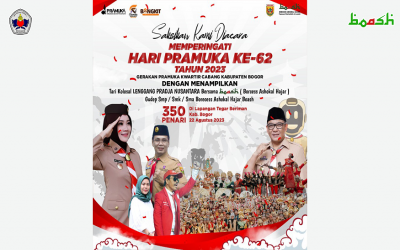 Peringatan Hari Pramuka Ke-62 Kabupaten Bogor