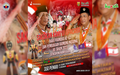 Saksikan Kami di Upacara Hari Pramuka Ke-62