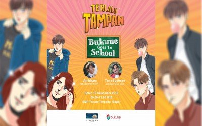 Terlalu Tampan Bukune Goes To School